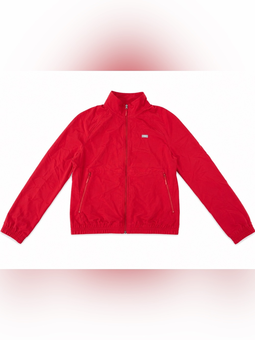 FIGS Sydney Scrub Jacket Winning Red Size XS NWOT - Picture 3 of 12